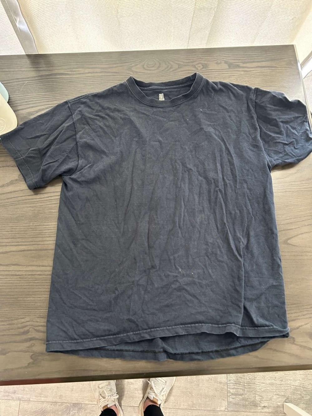Classic Men's Navy Crewneck T-Shirt